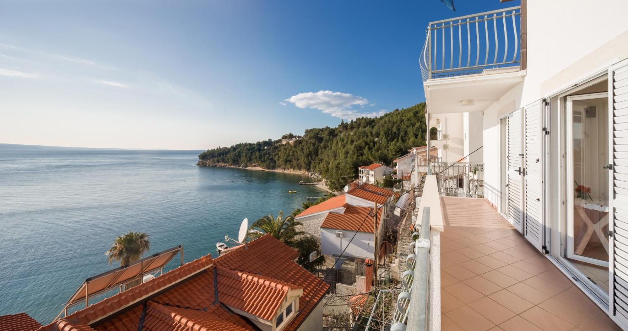 Beach Penthouse Diamond Omiš Rom bilde